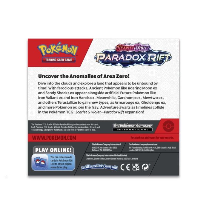 Pokémon TCG: Scarlet & Violet-Paradox Rift Booster Display Box (36 Packs) - Image 3
