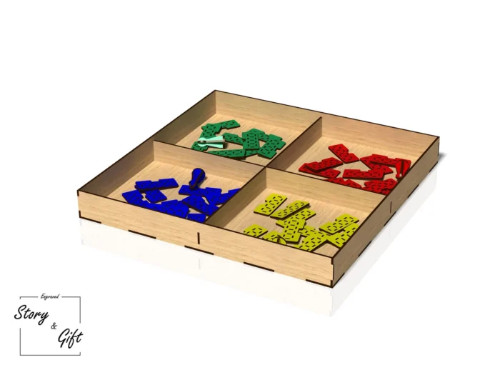 Board game - Wood game - Quoridor - Laser cut file - DXF, SVG, CDR - 3mm and 4mm - Image 3
