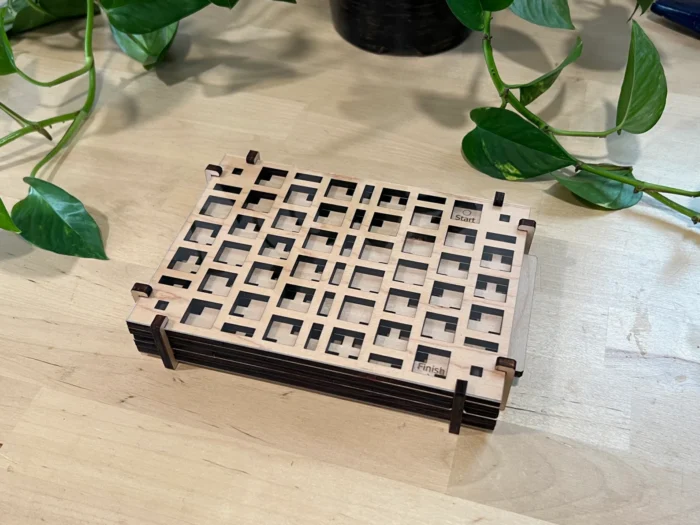34 Step Icarus Hidden Compartment Maze Puzzle Box - Image 5