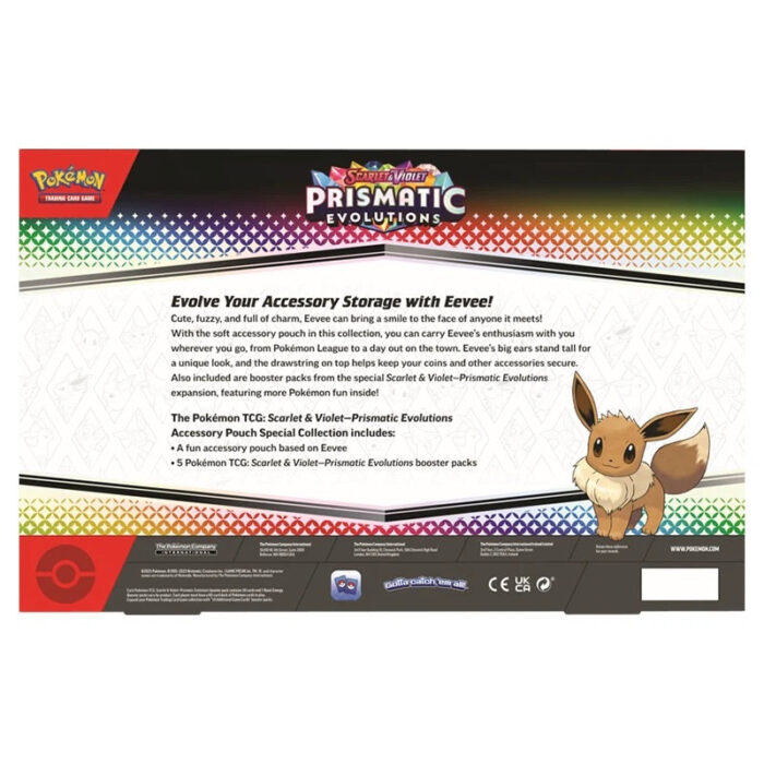 Pokemon - Scarlet & Violet - Prismatic Evolutions - Accessory Pouch - Special Collection